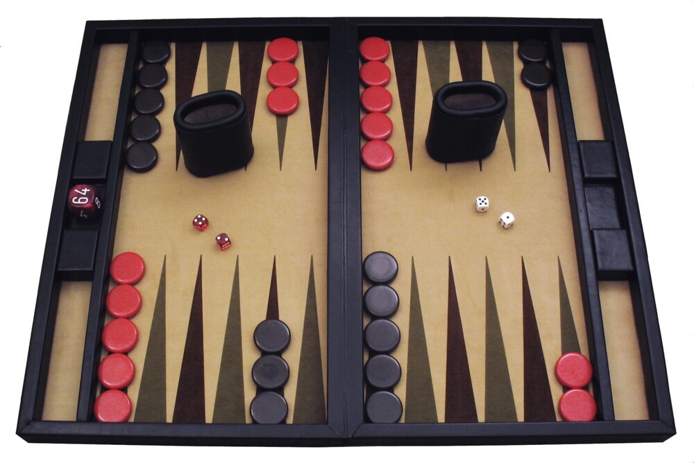 Backgammon board